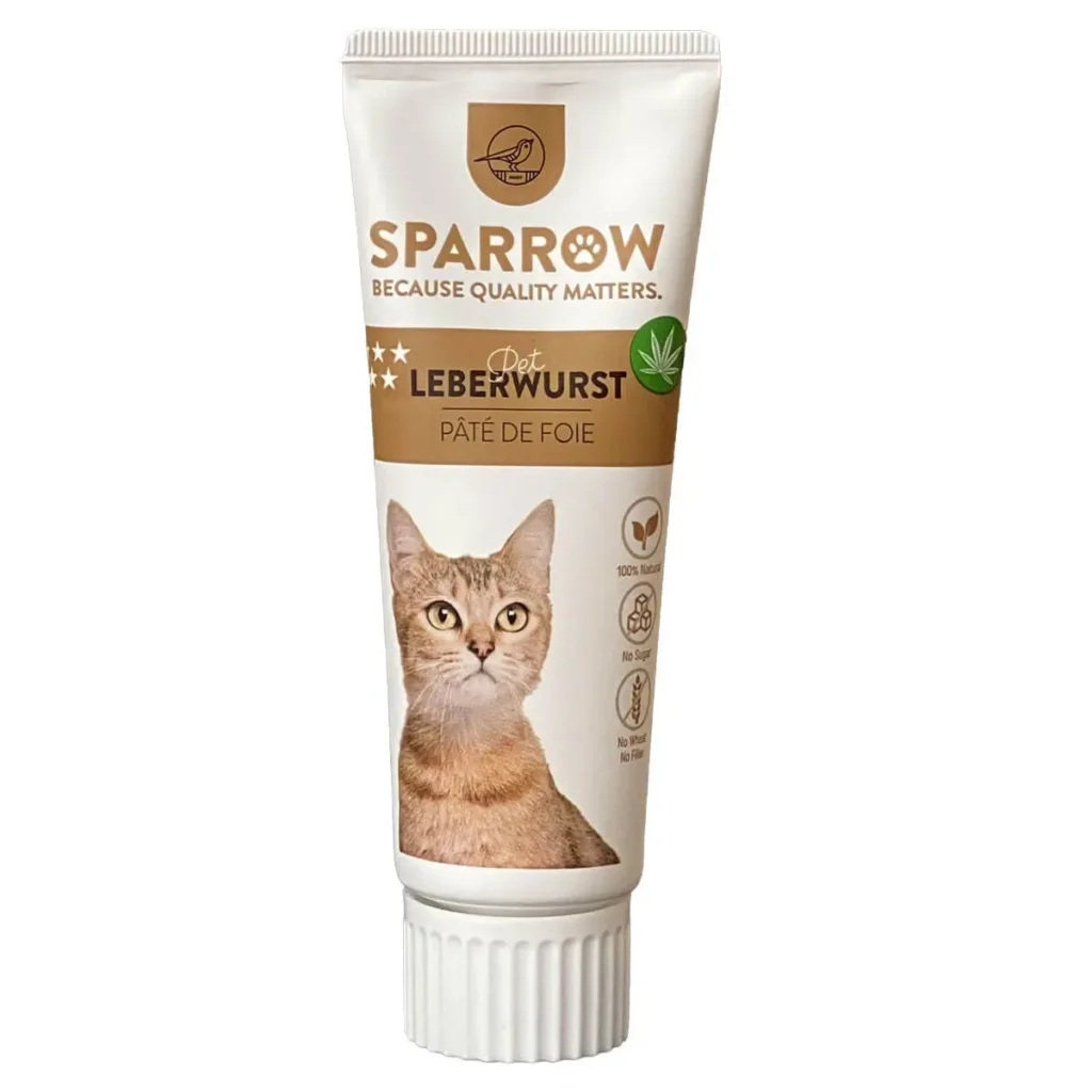 SPARROW Leberwurst für Katzen