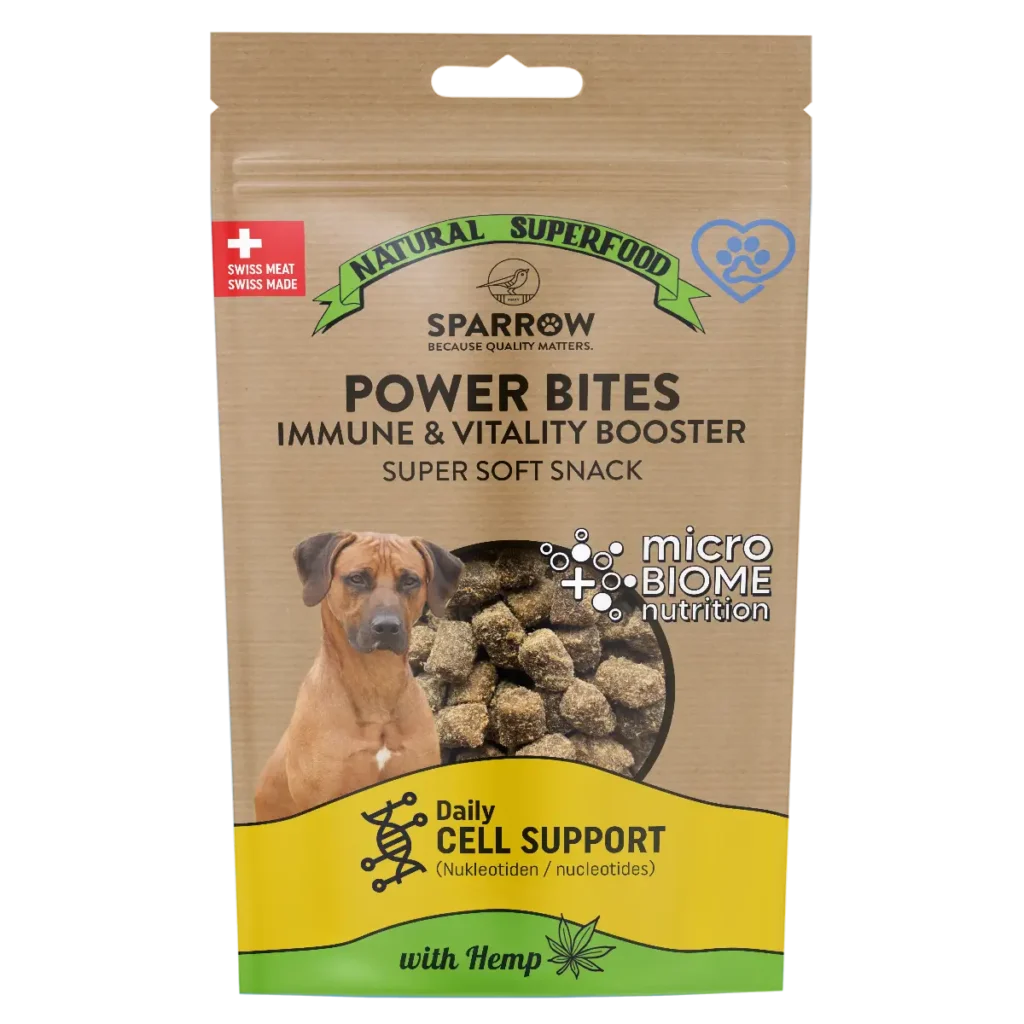 SPARROW Dog Power Bites Soft Snacks